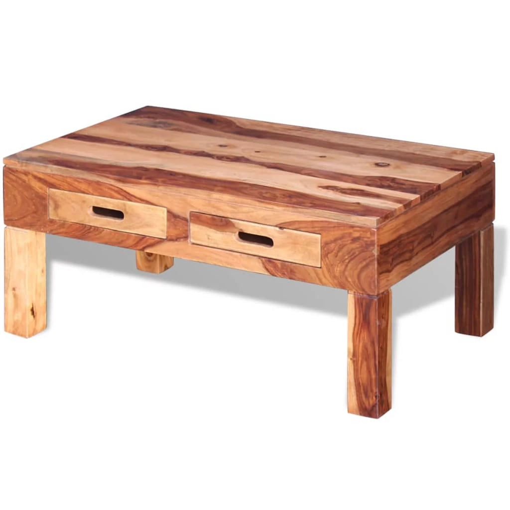 Solid Sheesham Wood Coffee Table U8812