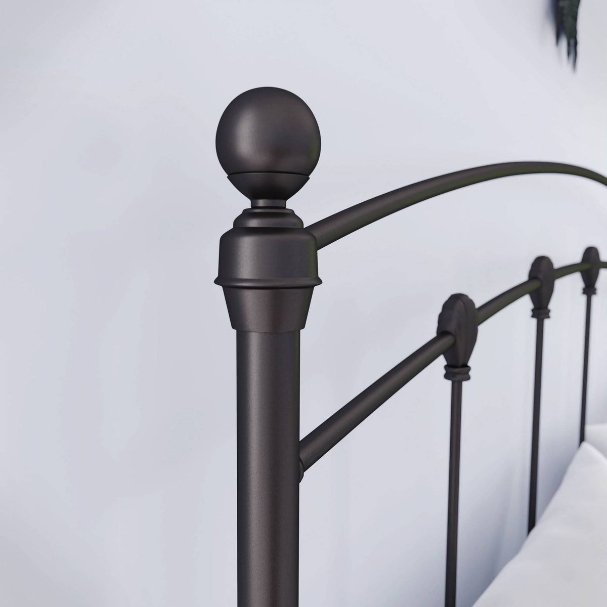 Queen Slat Headboard Ash Black E1725