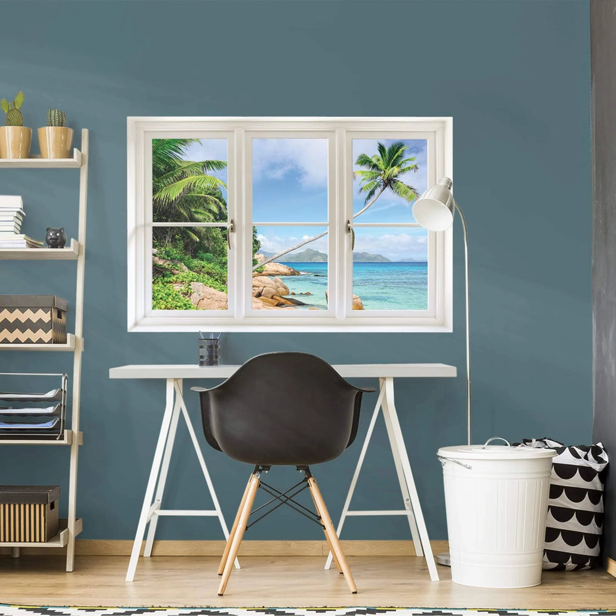 Tropical Beach Wall Decal D372264