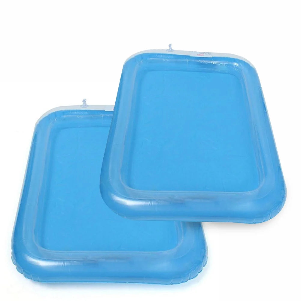 Blue Inflatable Kids Beach Sandbox L37974