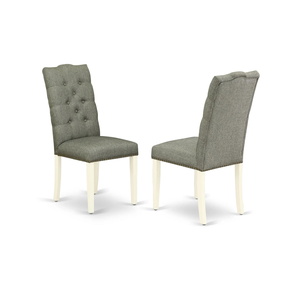 9 Piece Dining Room Set with 8 Parson Chairs and Rectangular Table U5630