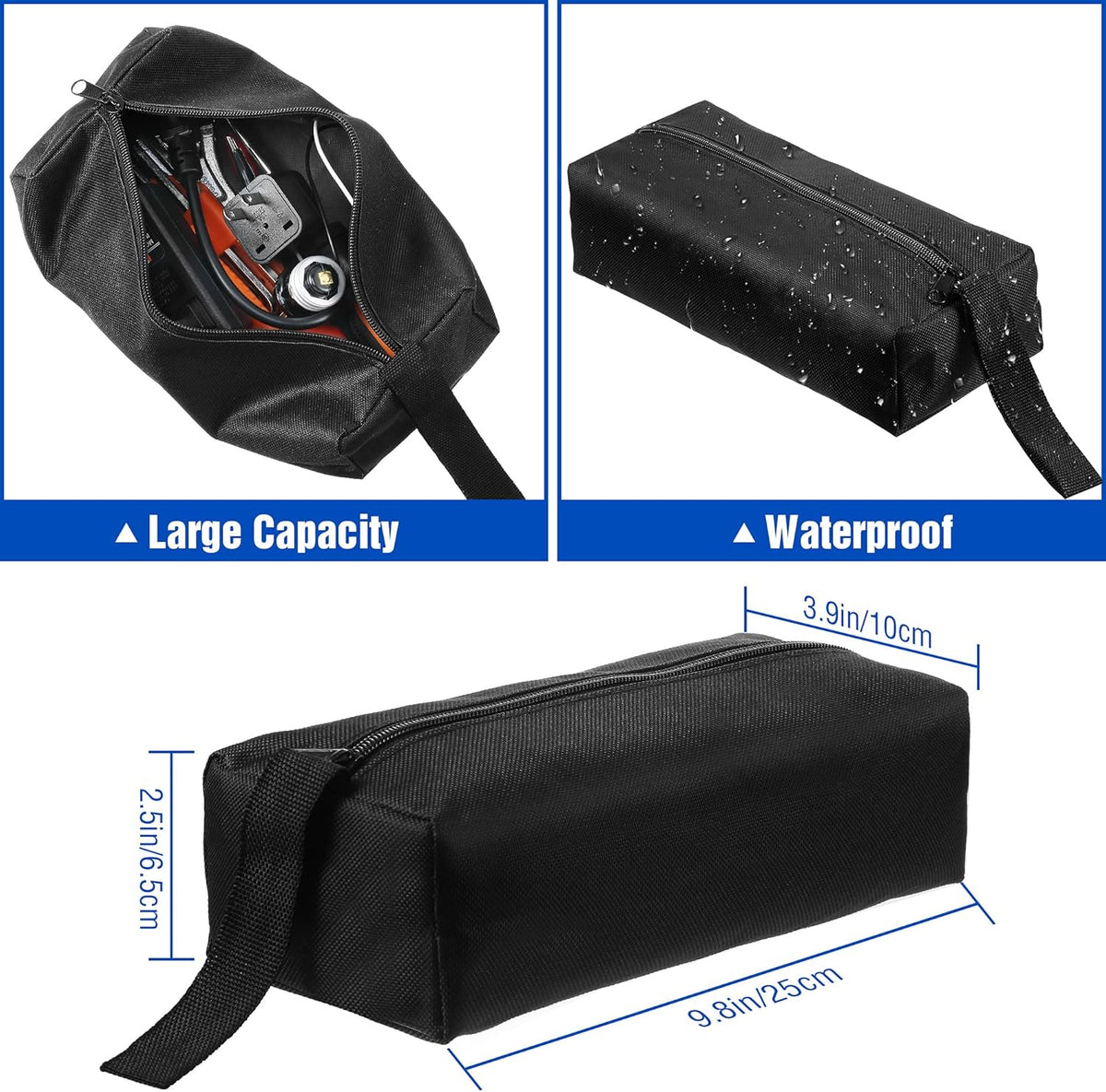 Circuit Breaker Finder Adapter Accessory Kit with Clips, Light Socket, Grounding Outlet Adapter and Carrying Case O5904