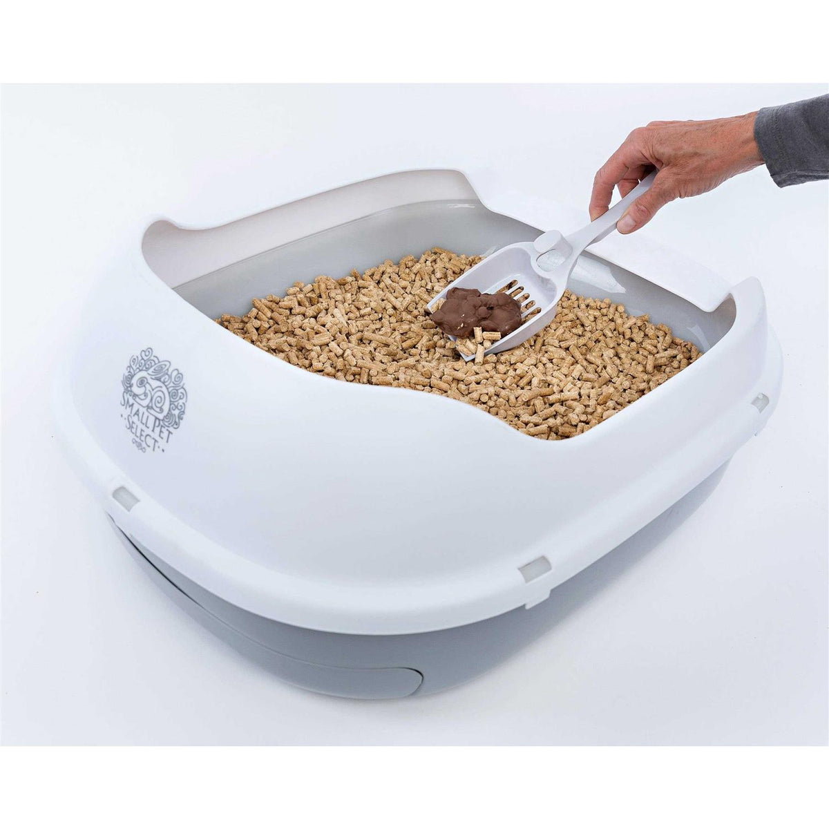 Pine Pellet Cat Litter Box F7487