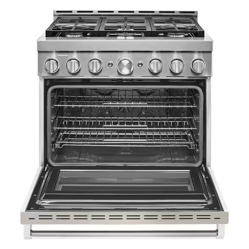 5.1 cu. ft. Smart Gas Range with Self-Cleaning and True Convection E13576
