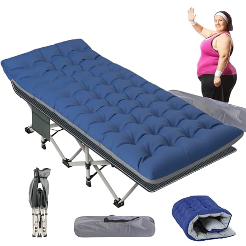 Heavy Duty Folding Cot Bed with Mattress F1618