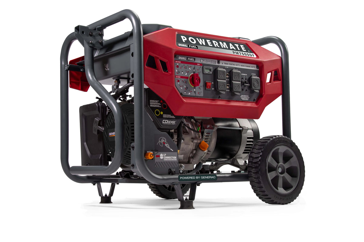 7500 Watt Dual Fuel Portable Generator U73901