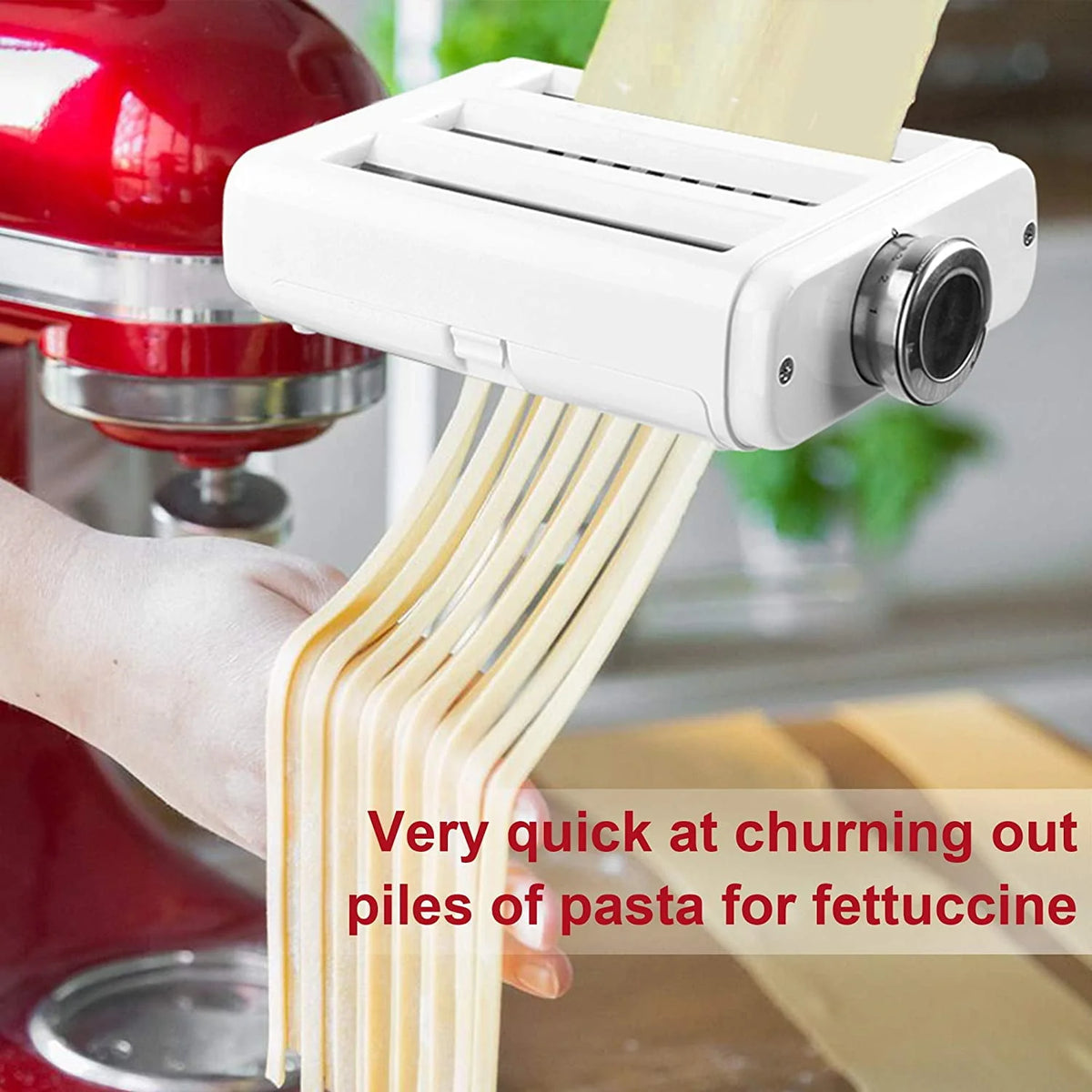 3 in 1 Pasta Maker Attachment Set with Roller and Cutters T3584