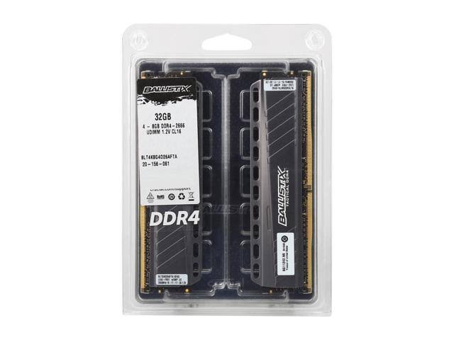 32GB Kit 8Gx4 DDR4-2666 D2991
