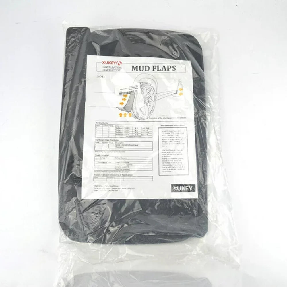 4pcs Universal Black Car Mud Flaps R69255