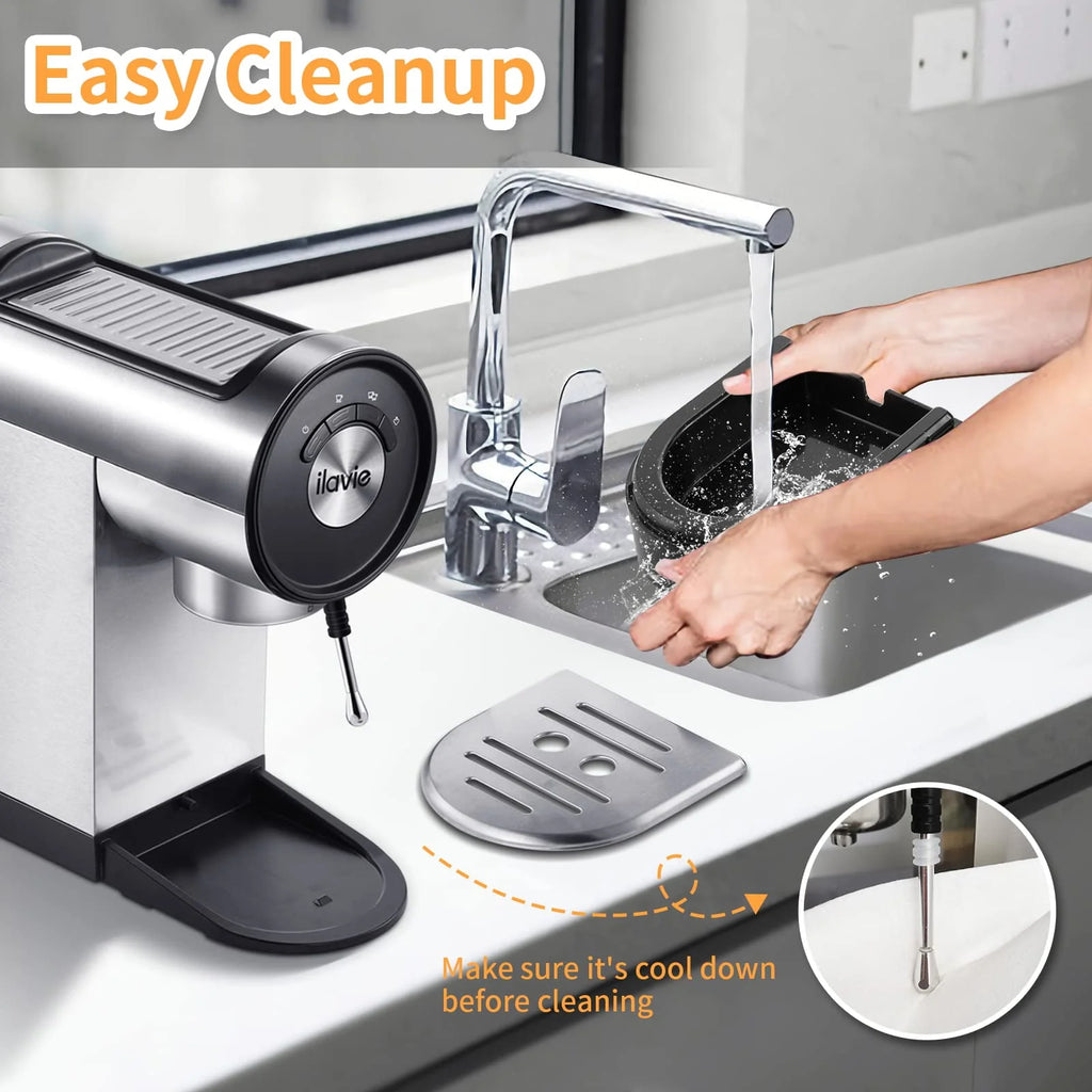 20 Bar Espresso Machine with Milk Frother Q465