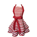 Handmade Cotton Retro Apron K872360