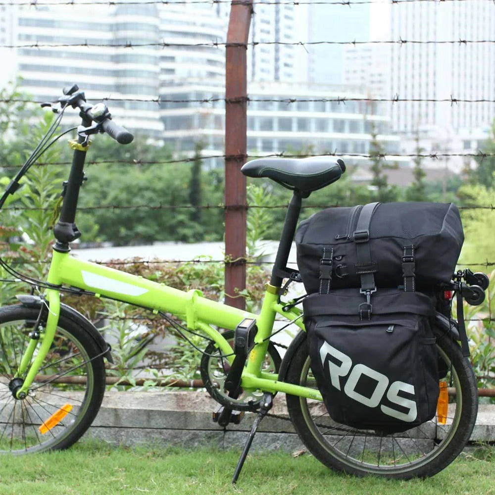 3 in 1 Multifunction Mountain Bike Bag Pannier Rear Seat Trunk Bag N98519