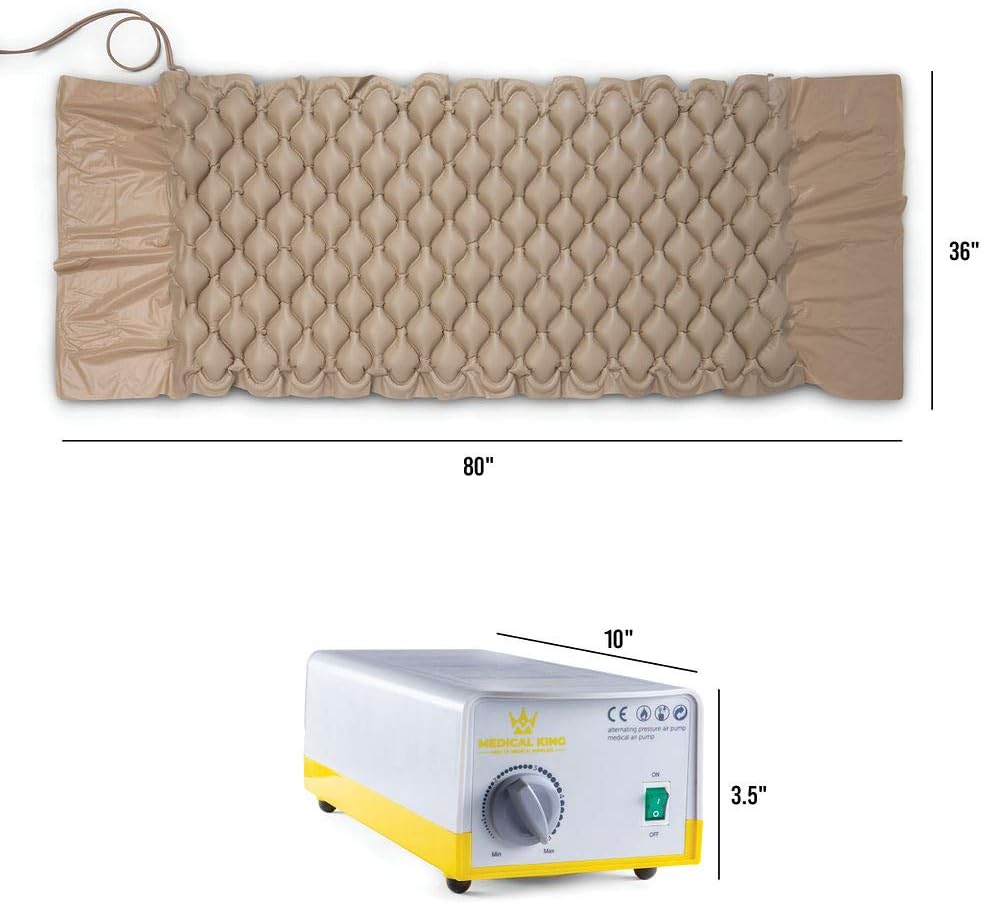 Inflatable Low Air Loss Medical Air Mattress, Pack of 2 N163