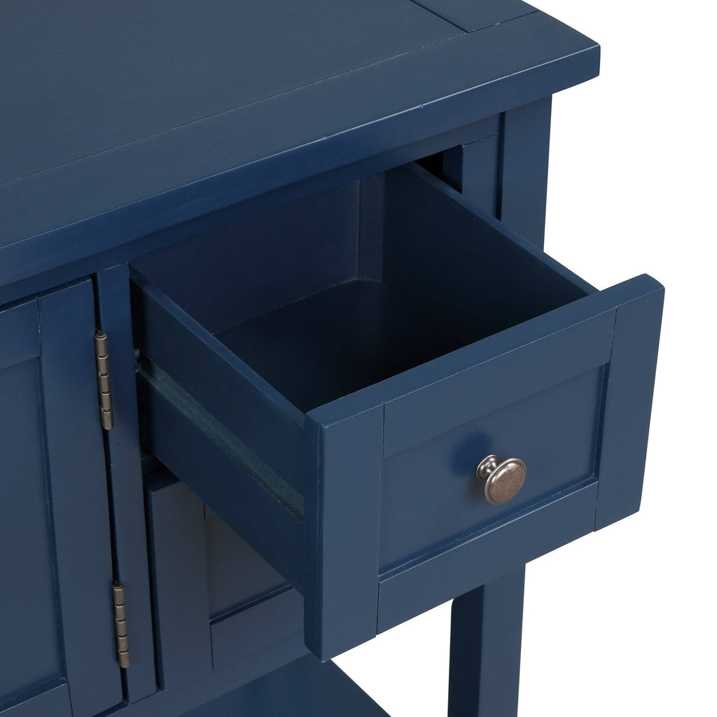 White Console Table with 2 Drawers C922