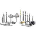 18-Pc CNC Router Bit Collection, 1/4 Shank R53343