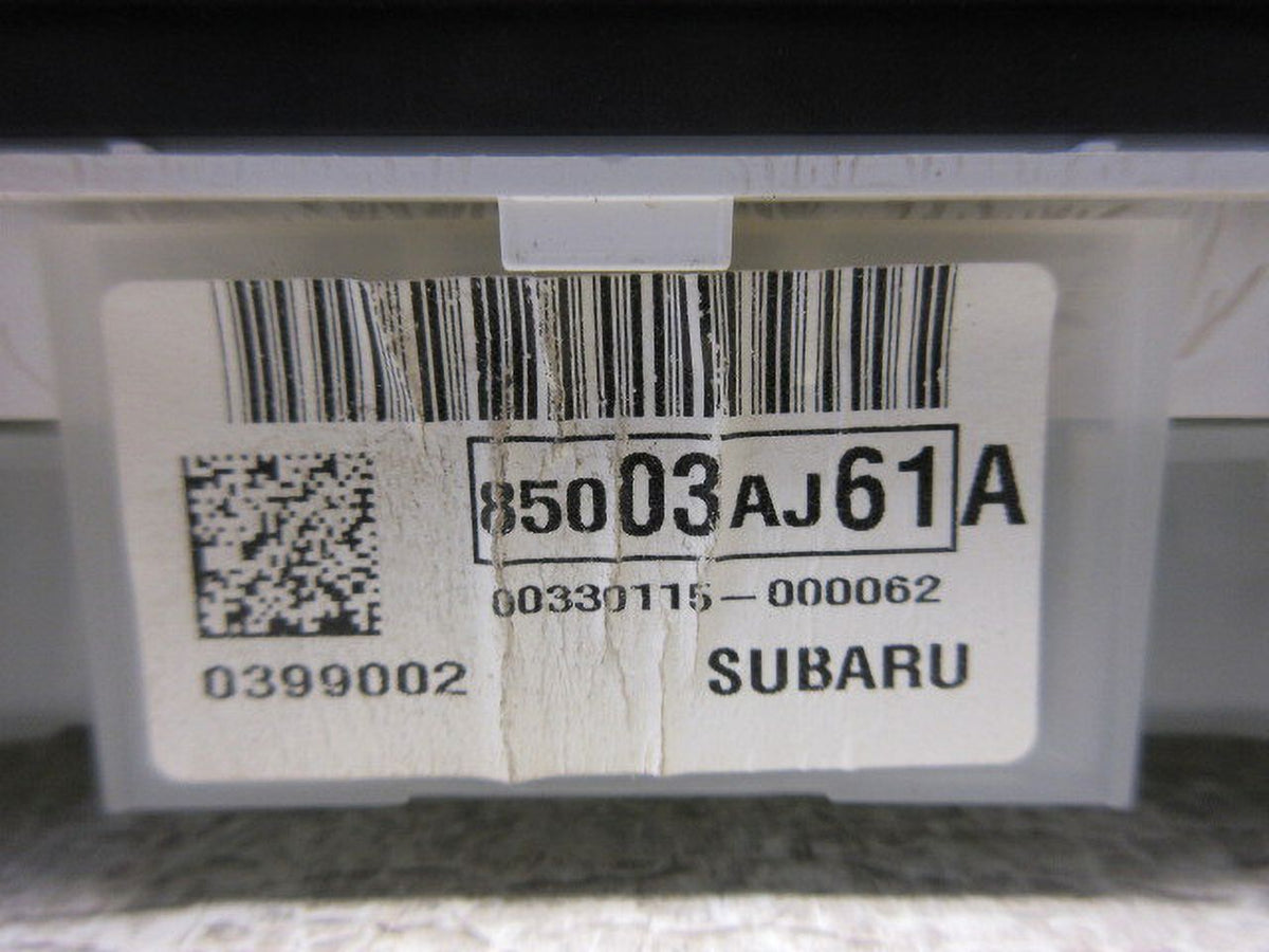 Pre-Owned 12 2012 Subaru Legacy Outback Speedometer 114K Miles OEM I203