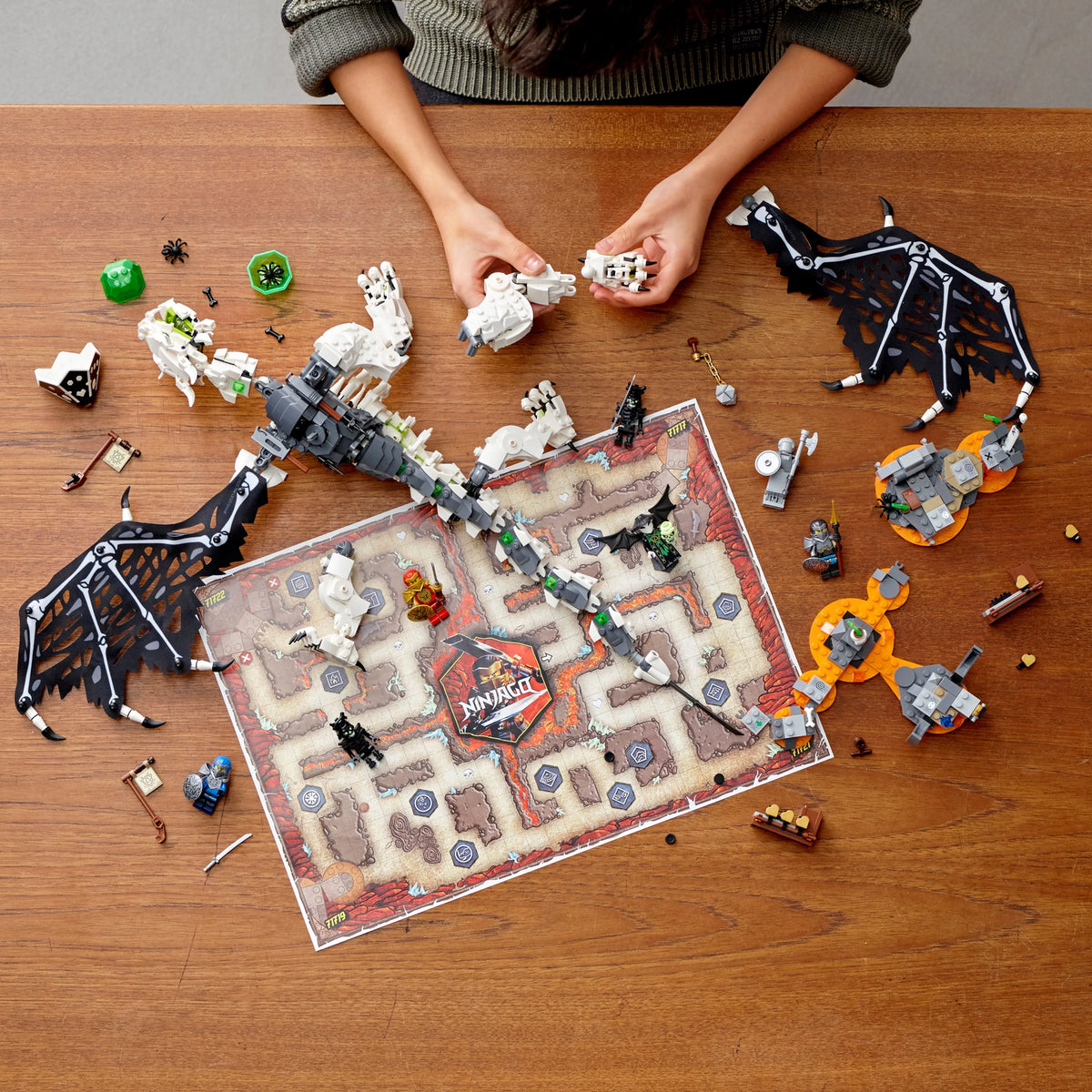 Ninja Dragon Building Toy 1,016 Pieces N439