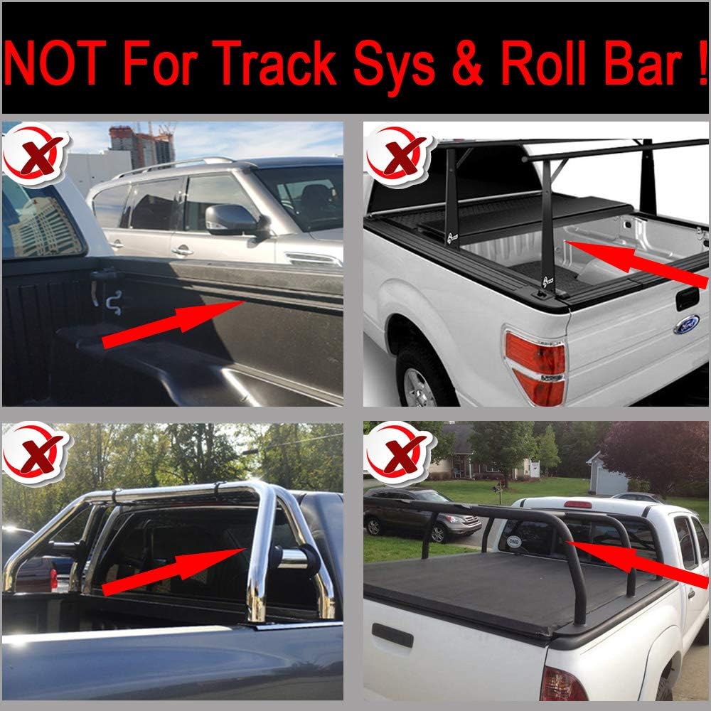 Soft Roll Up Tonneau Cover for Ford Ranger 5ft Bed L7044