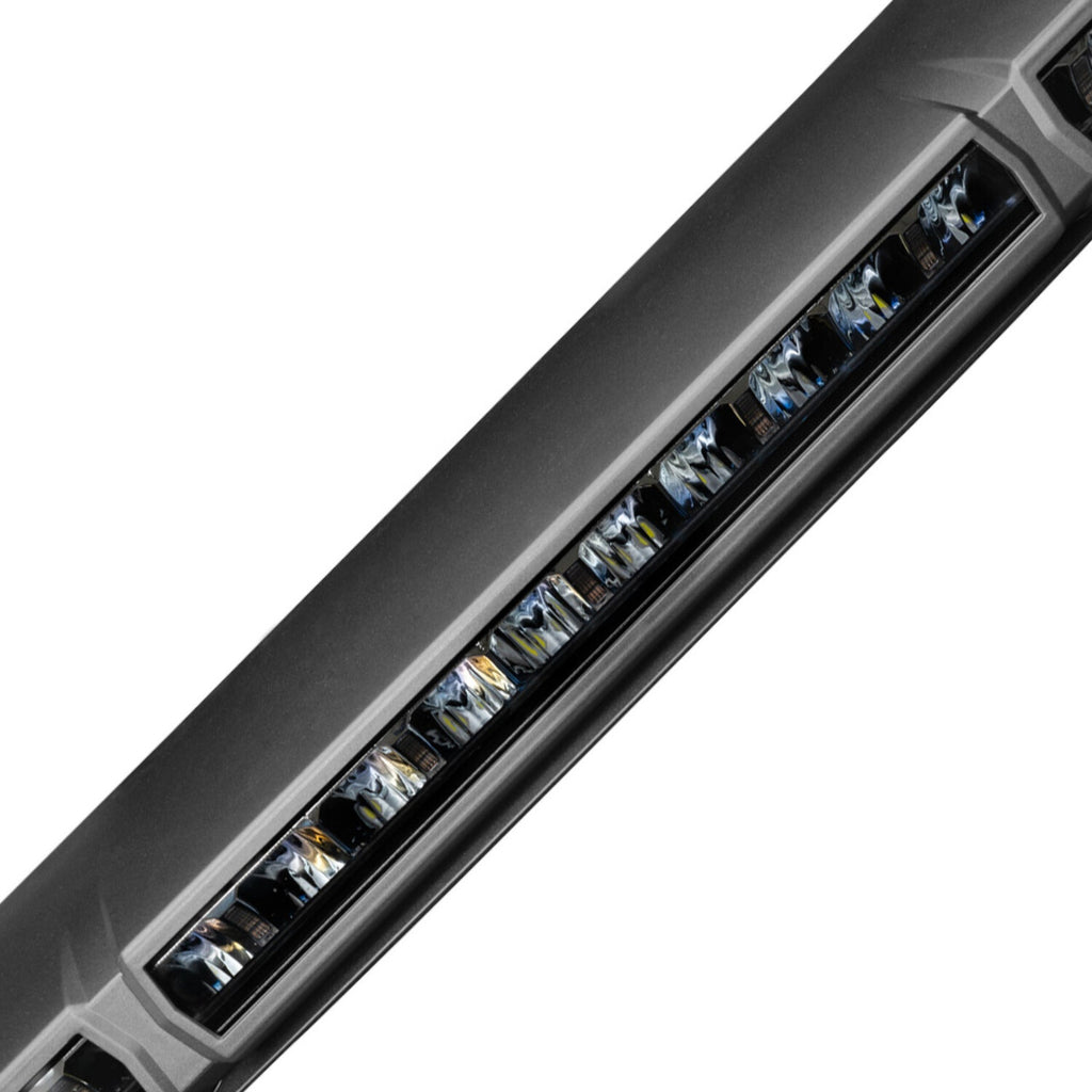 Black Integrated Windshield Roof LED Light Bar System O12531
