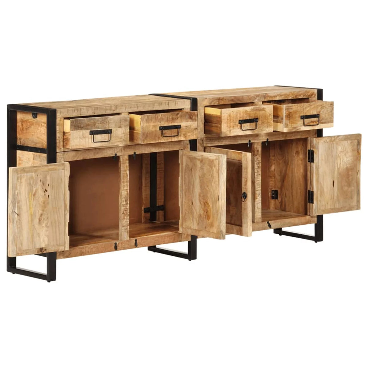 Solid Mango Wood Sideboard Z204