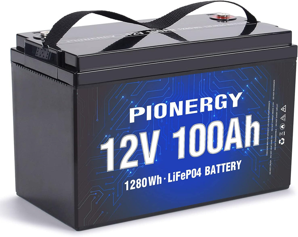 12V 100Ah LiFePO4 Lithium Battery with 100A BMS Q123224