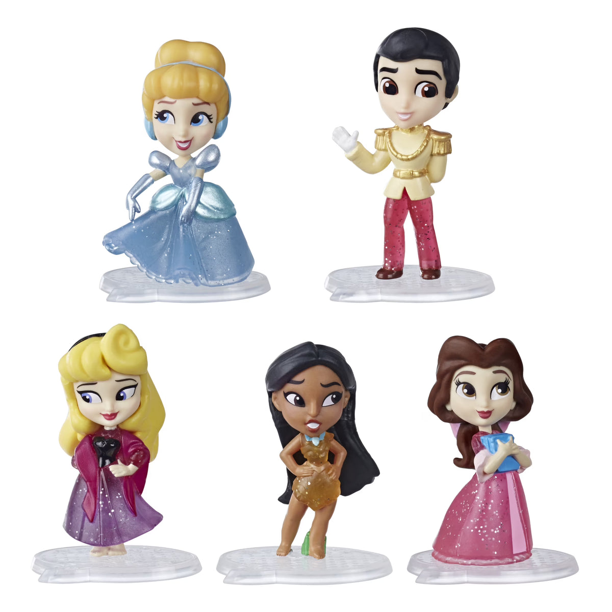 5 Pieces Disney Princess Doll Playset J919