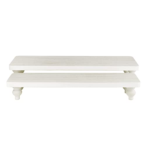 2 Pcs Wooden Display Riser Stand F246