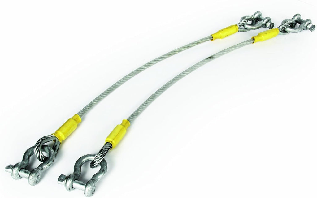 Pack of 2 Gooseneck Adapter Safety Cable O82694