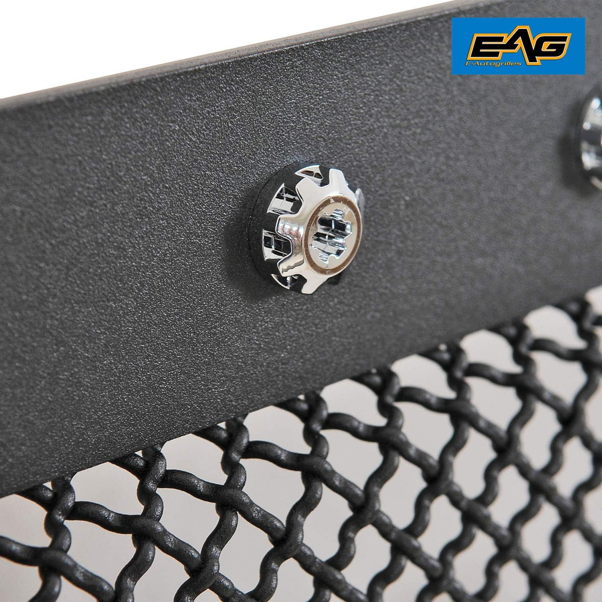 Rivet Stainless Steel Wire Mesh Grille With LED Lights Y37000