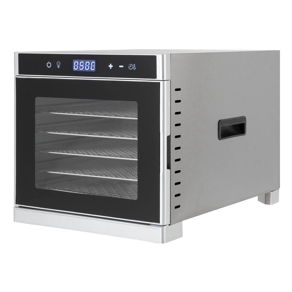 6 Tray Stainless Steel Food Dehydrator 700W I163