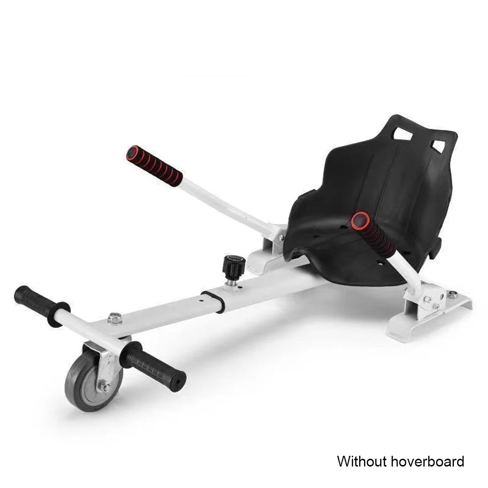 Hoverboard Attachment Adjustable Scooters Hand-Operated Seat Rear Wheel A9012