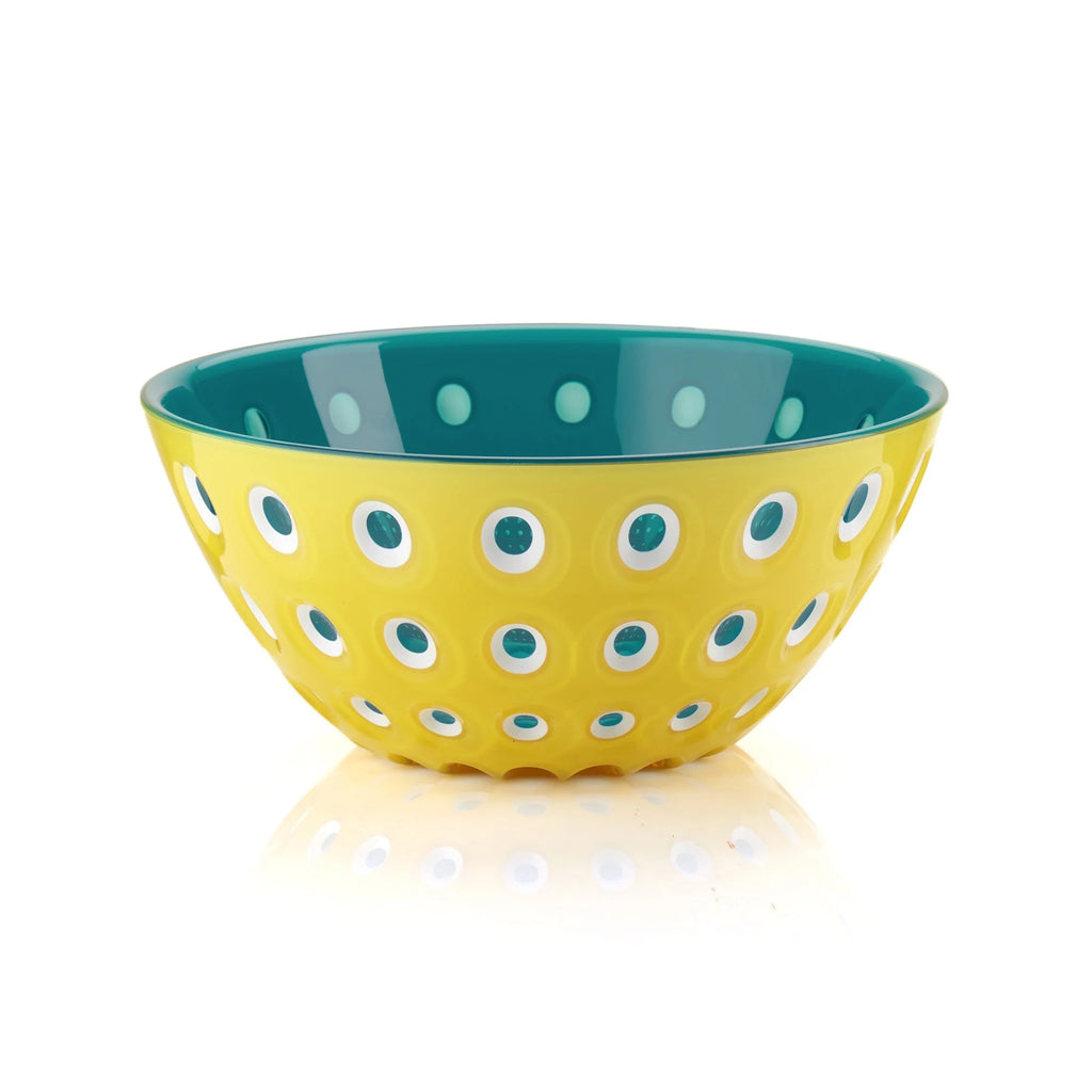 Bowl 20cm Blue/White/Orange O957