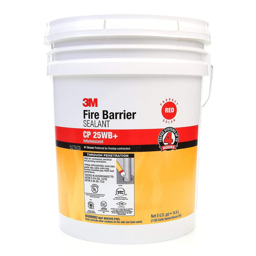 Fire Barrier Sealant - 5 Gallon Drum (Pail) - Red K8385