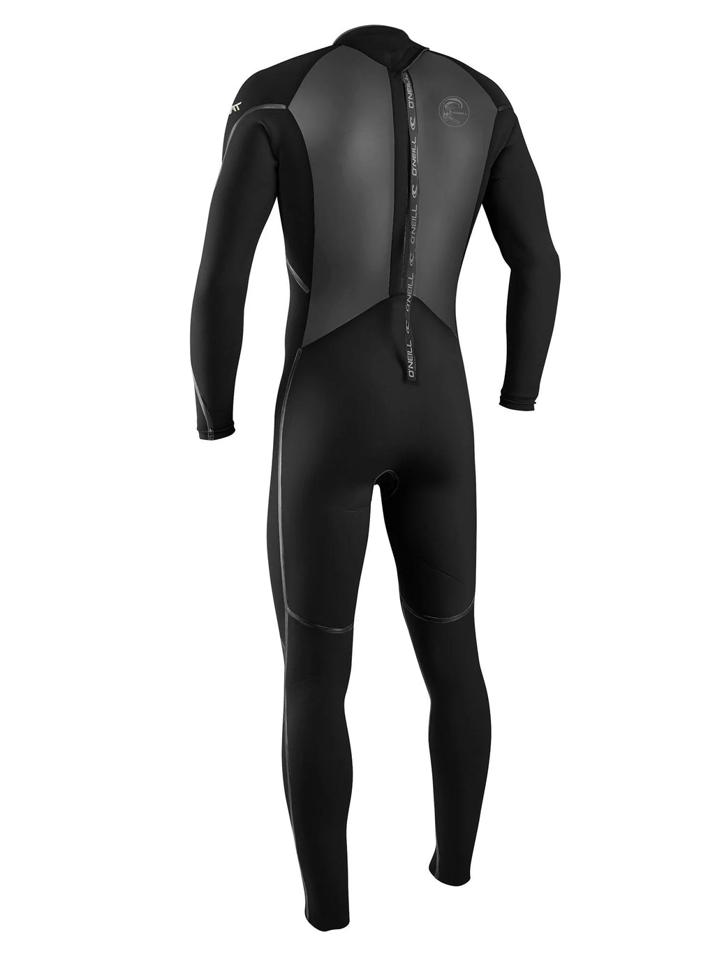 Men's 4/3mm Back zip Full Wetsuit Black U5599
