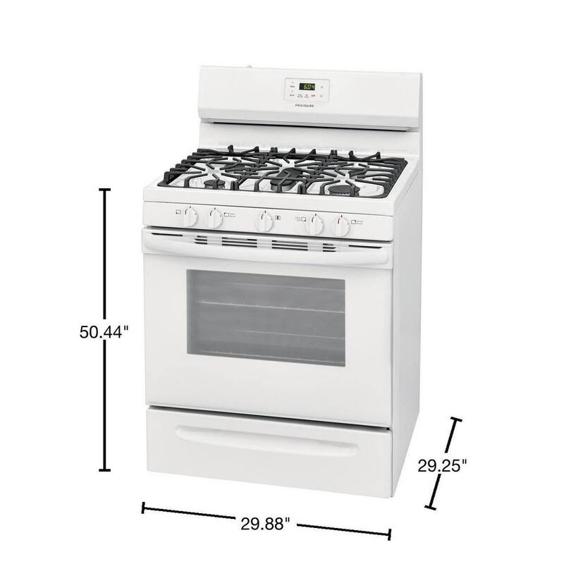 5-Burner Gas Range White Q79570