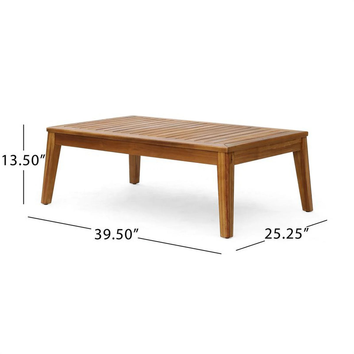 3 Seat Acacia Wood Outdoor Sofa Set W18336