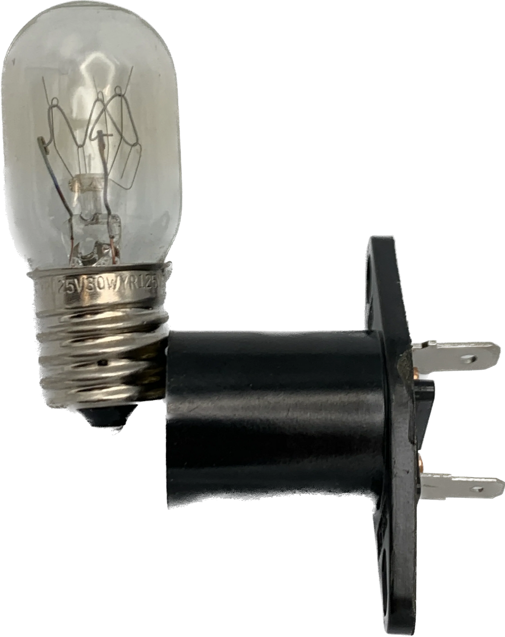 Light Bulb with attached base 125V 30W D2372