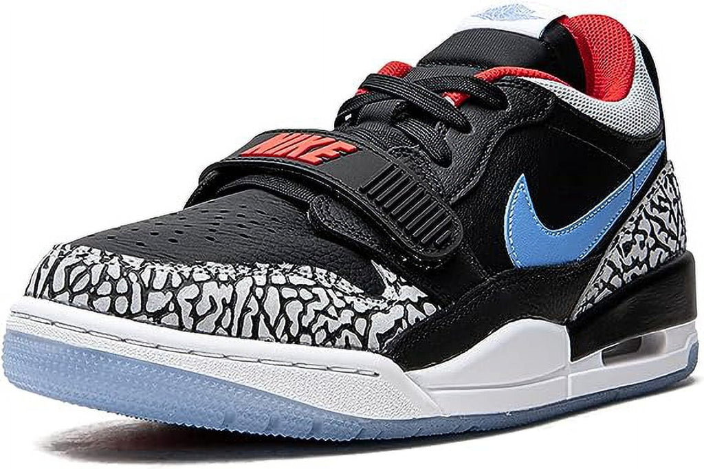 Men's Low Black Wolf Grey Valor Blue Sneakers B410152