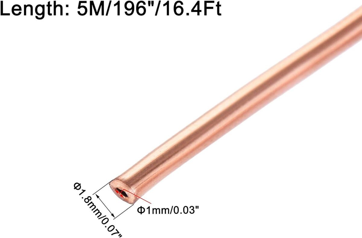 Copper Tubing Coil 16Ft Length D20496