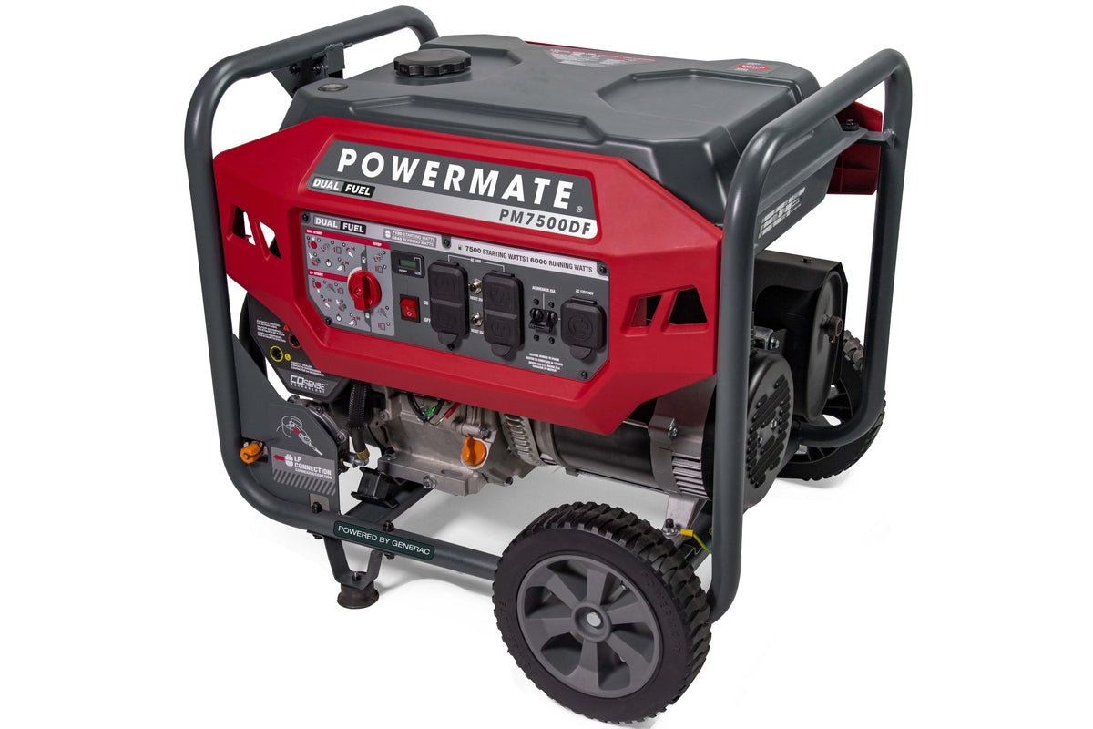 7500 Watt Dual Fuel Portable Generator U73901