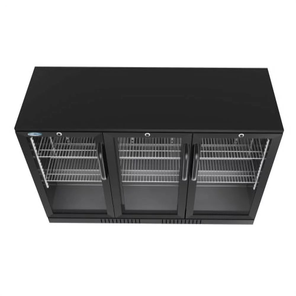 Three-Door Back Bar Refrigerator 11 Cu Ft C282