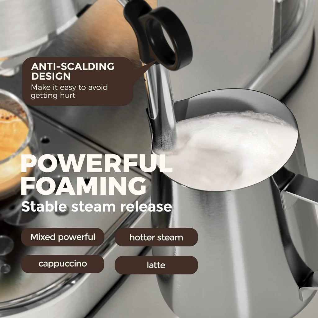 20 Bar Espresso Machine with Milk Frother Q465