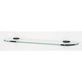 24 inch Glass Shelf with Brackets Bronze H9936