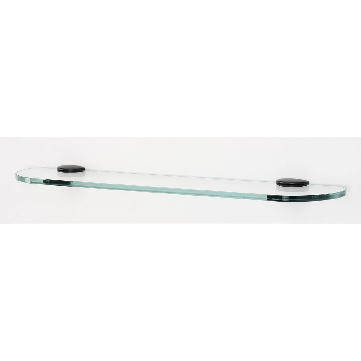 24 inch Glass Shelf with Brackets Bronze H9936