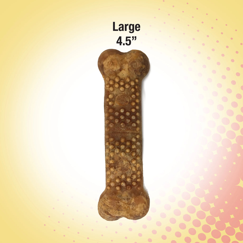 Large Edible Dog Chew Treat, Chicken Flavor, 2.2 Lbs. (18 Count) G379115