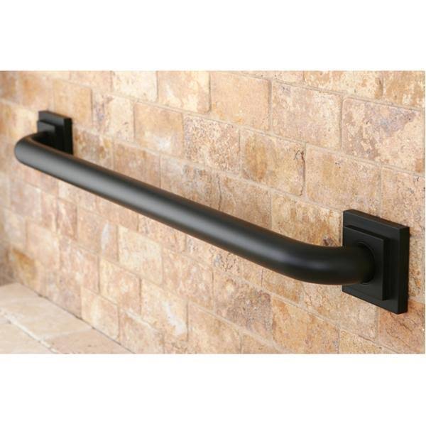 12x22 Polished Brass Grab Bar V34824