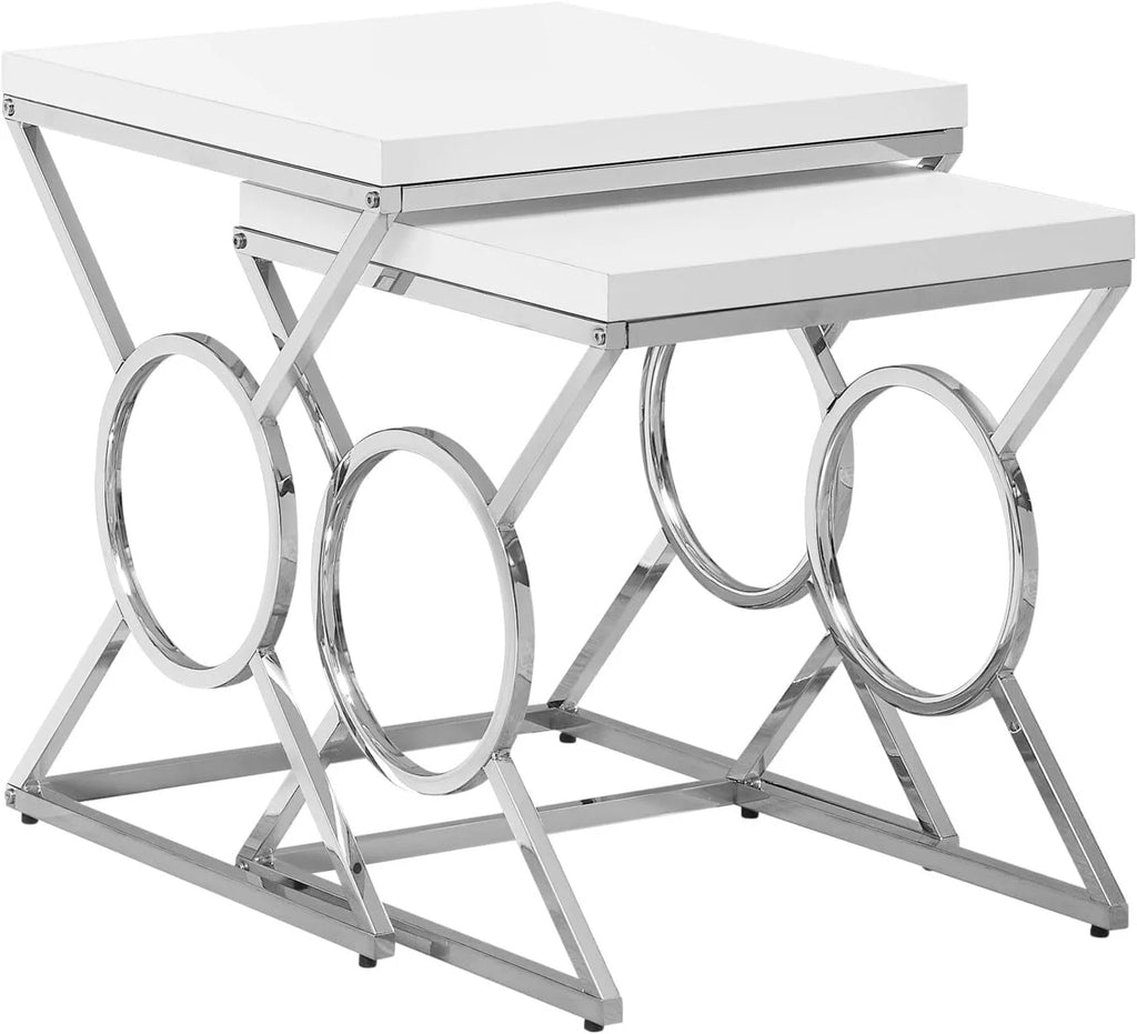 White Nesting Table V935