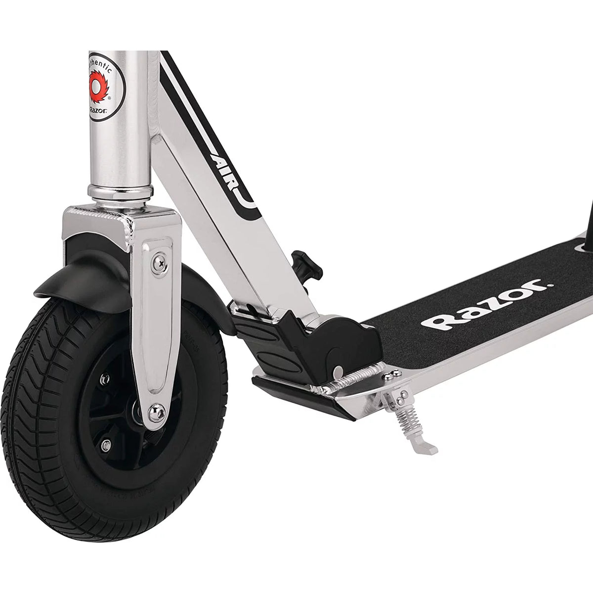 Kick Scooter with 8" Air-filled Tires, Foldable, Adjustable Handlebars N797179