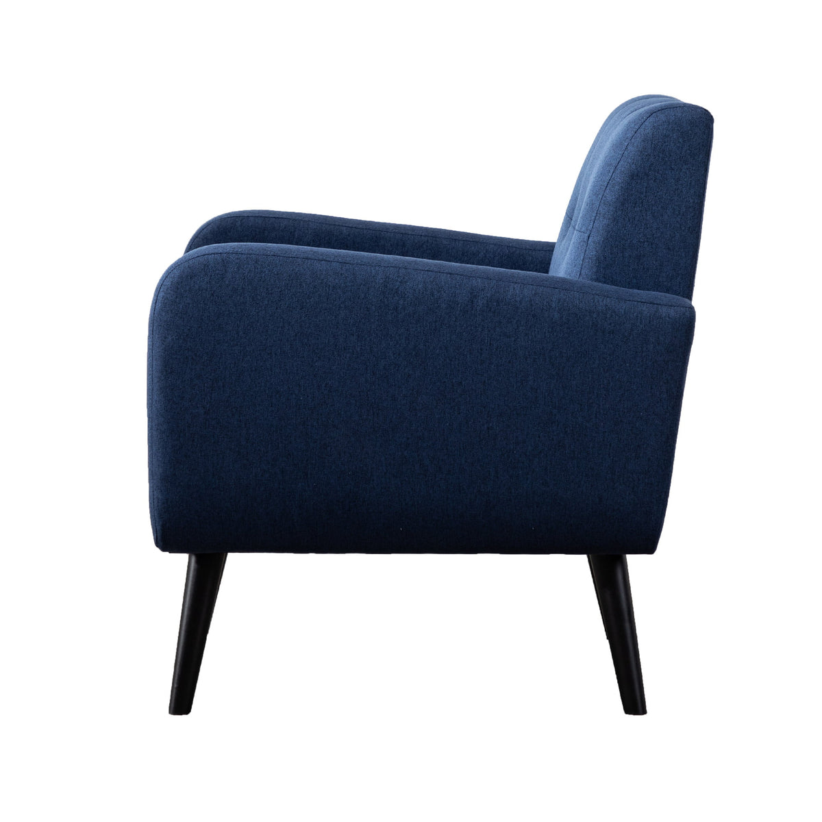 Blue Upholstered Accent Armchair G5604