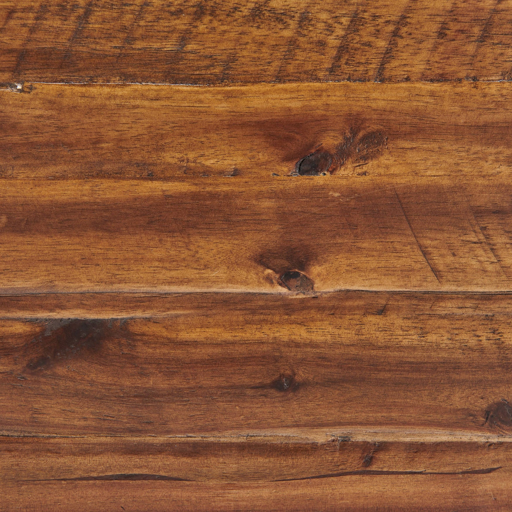 Rustic Wood Nesting End Tables (Set of 2) X621